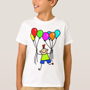 T-shirt Menino do balão