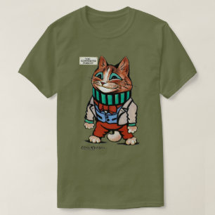 T-shirt Menino do gato, Louis Wain