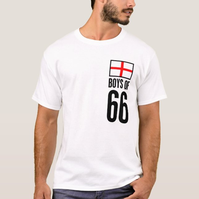 T-shirt Meninos de 66 - subtil (Frente)