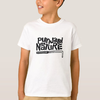 T-shirt Meninos do Punjabi por natureza -