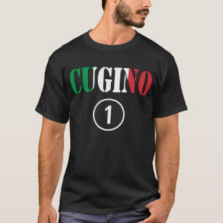 T-shirt Meninos italianos dos primos: ONU de Cugino Numero