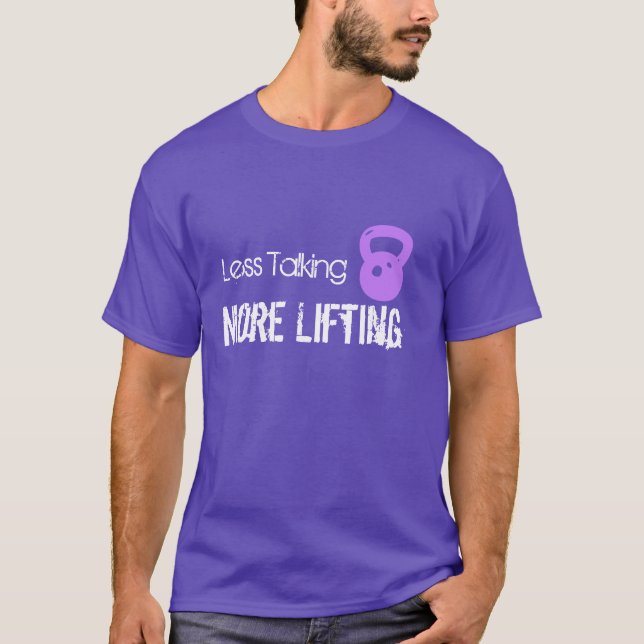 T-shirt Menos fala do levantamento (Frente)