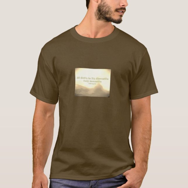 T-Shirt MENS ART and DESIGN (Frente)