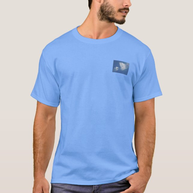 T-Shirt MENS Eco Fotografia estilo Design (Frente)