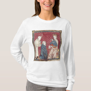 T-shirt Mensageiros que dizem Charlemagne