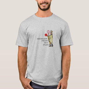T-shirt Mensagem do papa
