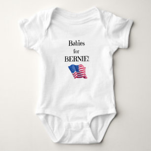 T-shirt Mensagem pro Bernie de bebês!