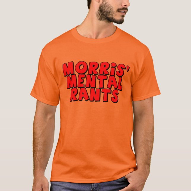 T-shirt mentais dos divertidos de Morris (Frente)