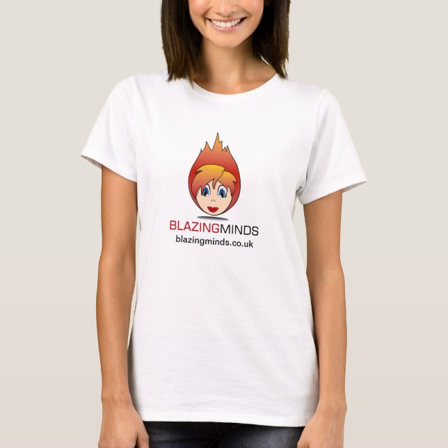 T-shirt Mentes Blasfadas + URL (Frente)