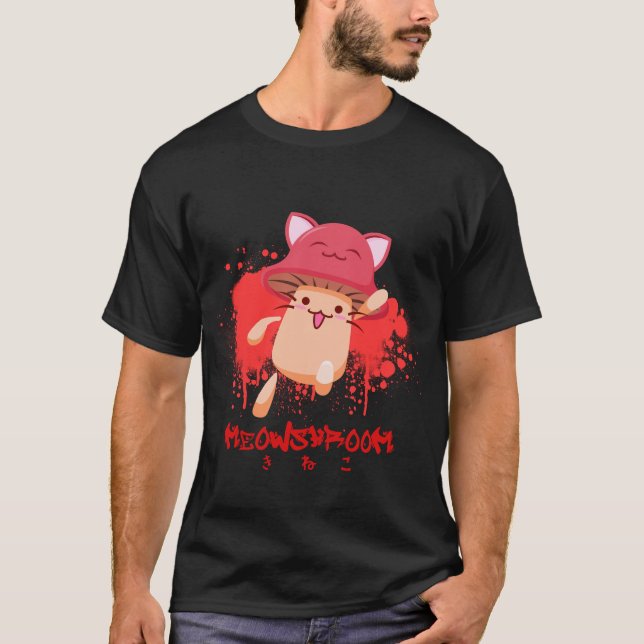 T-shirt Meowshroom (Frente)