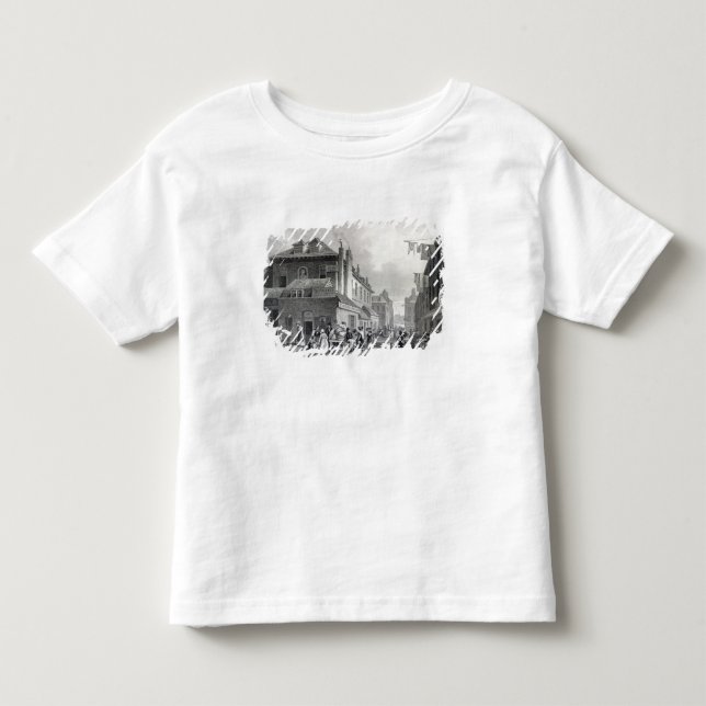 T-shirt Mercado de Hungerford, costa, Thomas gravado (Frente)