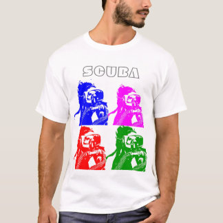 T-shirt Mergulhador colorido