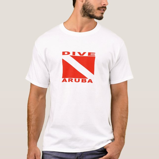 T-shirt Mergulho Aruba (Frente)