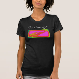 T-shirt mergulho vermelho da sereia