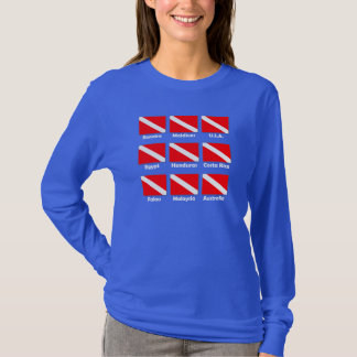T-shirt Mergulhos do Mundo