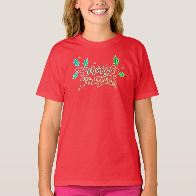T-Shirt Merry Christmas  (Frente)