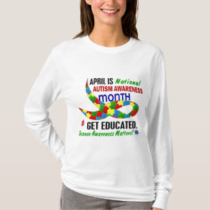 T-SHIRT MÊS ABRIL DA CONSCIÊNCIA DO AUTISMO