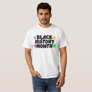 T-Shirt mês da história negra