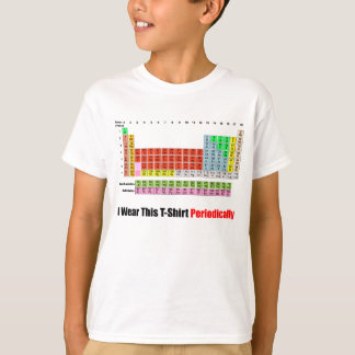 T-shirt Mesa periódica