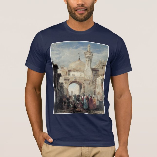 T-shirt Mesquita do Al Azhar no Cairo (Frente)