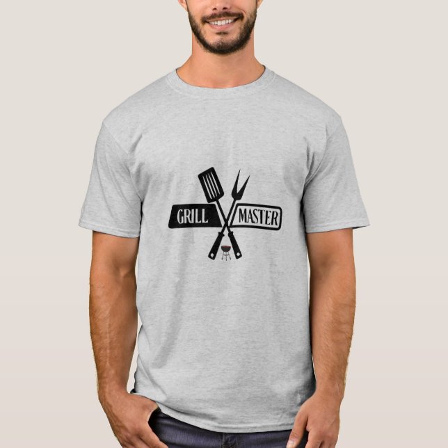 T-Shirt Mestre de Grill (Frente)