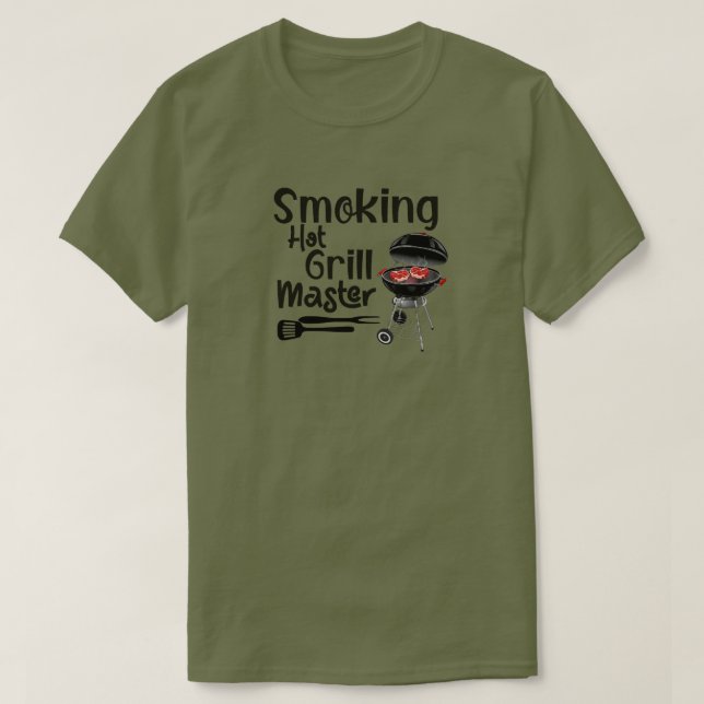 T-Shirt Mestre de Grill (Frente do Design)