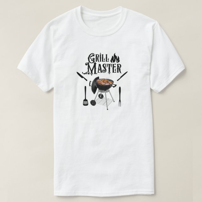 T-Shirt Mestre de Grill (Frente do Design)