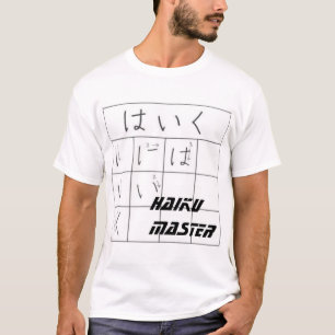 T-shirt Mestre dos haicais