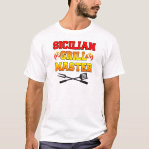 T-shirt Mestre siciliano da grade