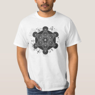 T-shirt Meta-Integração do cubo de Metatron