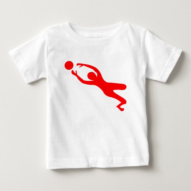 T-shirt Meta Keeper - Vermelho (Frente)