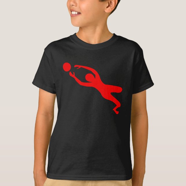 T-shirt Meta Keeper - Vermelho (Frente)
