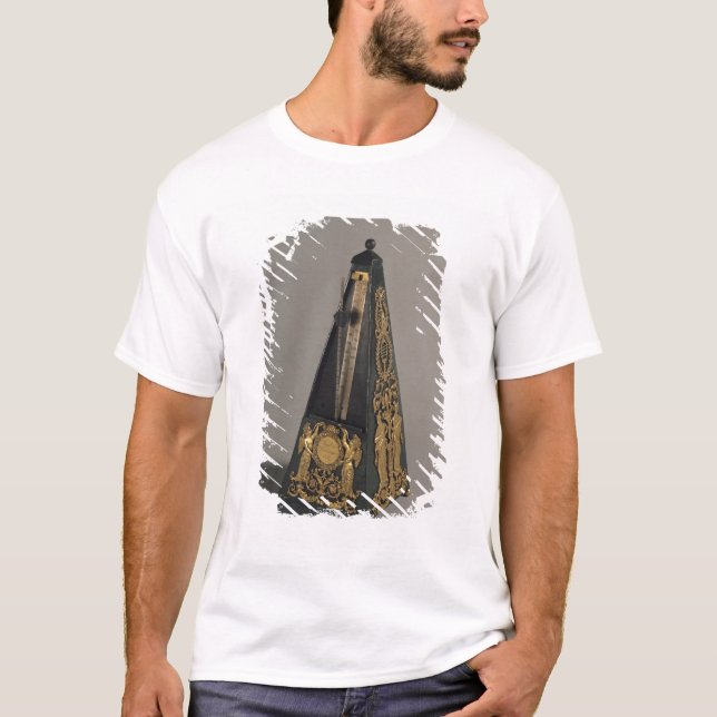 T-shirt Metrônomo piramidal, 1815 (Frente)