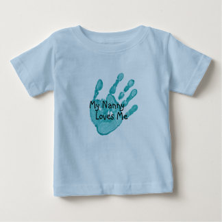 T-shirt "Meu baby-sitter ama-me" - cerceta