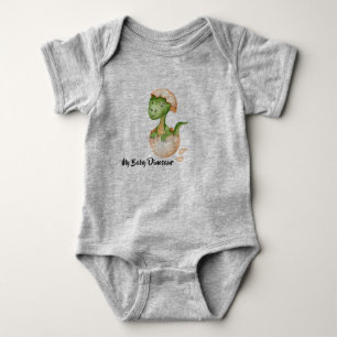 T-shirt Meu Bebê Dinossauro