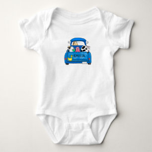 T-shirt Meu caminhão azul grande