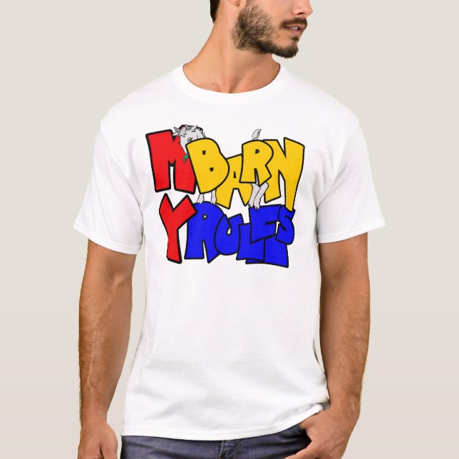 T-shirt Meu Celeiro Minhas Regras Tão Cabra (Frente)