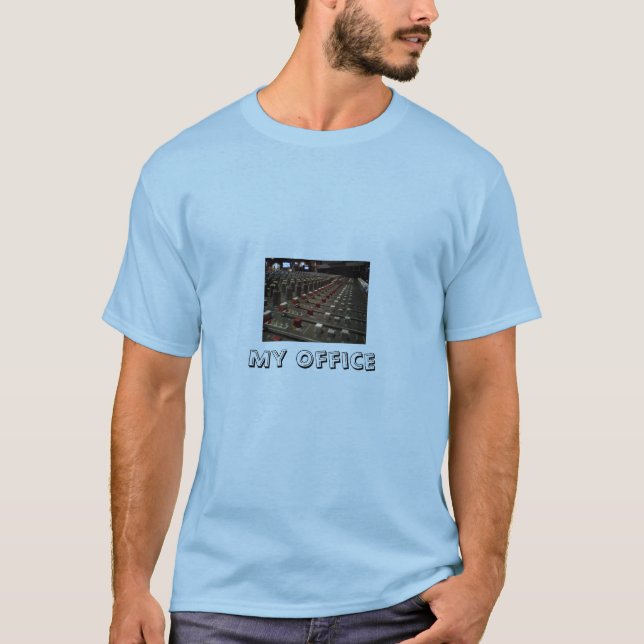 T-shirt Meu escritório (Frente)