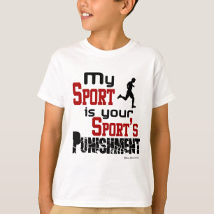 T-shirt Meu esporte é a punição do seu esporte - homem