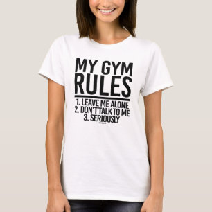 T-shirt Meu Gym ordena - me deixe sozinho - .png