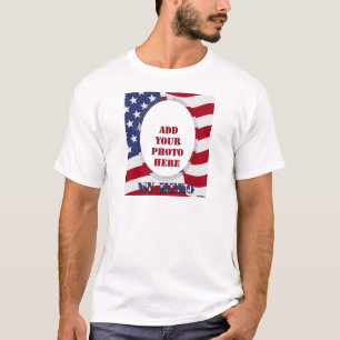 T-shirt Meu Herói - Adicione Sua Foto