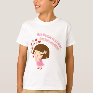 T-shirt Meu herói do pai (chefe)