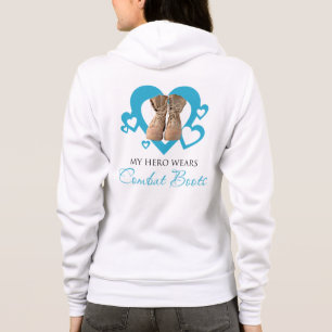 T-shirt Meu herói veste botas de combate