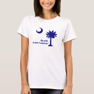 T-shirt Meu Mundo - Carolina do Sul