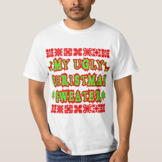 T-SHIRT MEU NADAÇO DE NATAL FANTE (Frente)