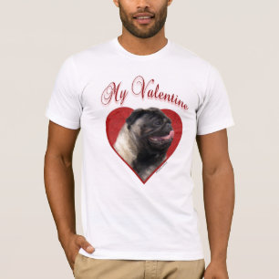 T-shirt Meu Namorados Pug