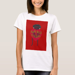 T-shirt Meu Namorados te ama Nakupenda Kenya Swahili Art.