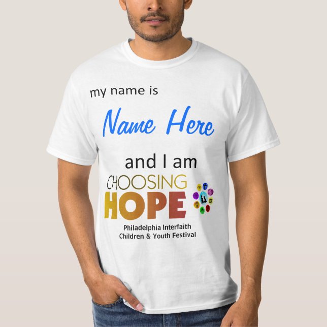 T-shirt Meu nome é (Frente)