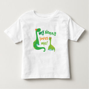 T-shirt Meu Nonna ama-me dinossauro