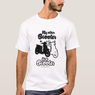 T-shirt Meu outro patinete